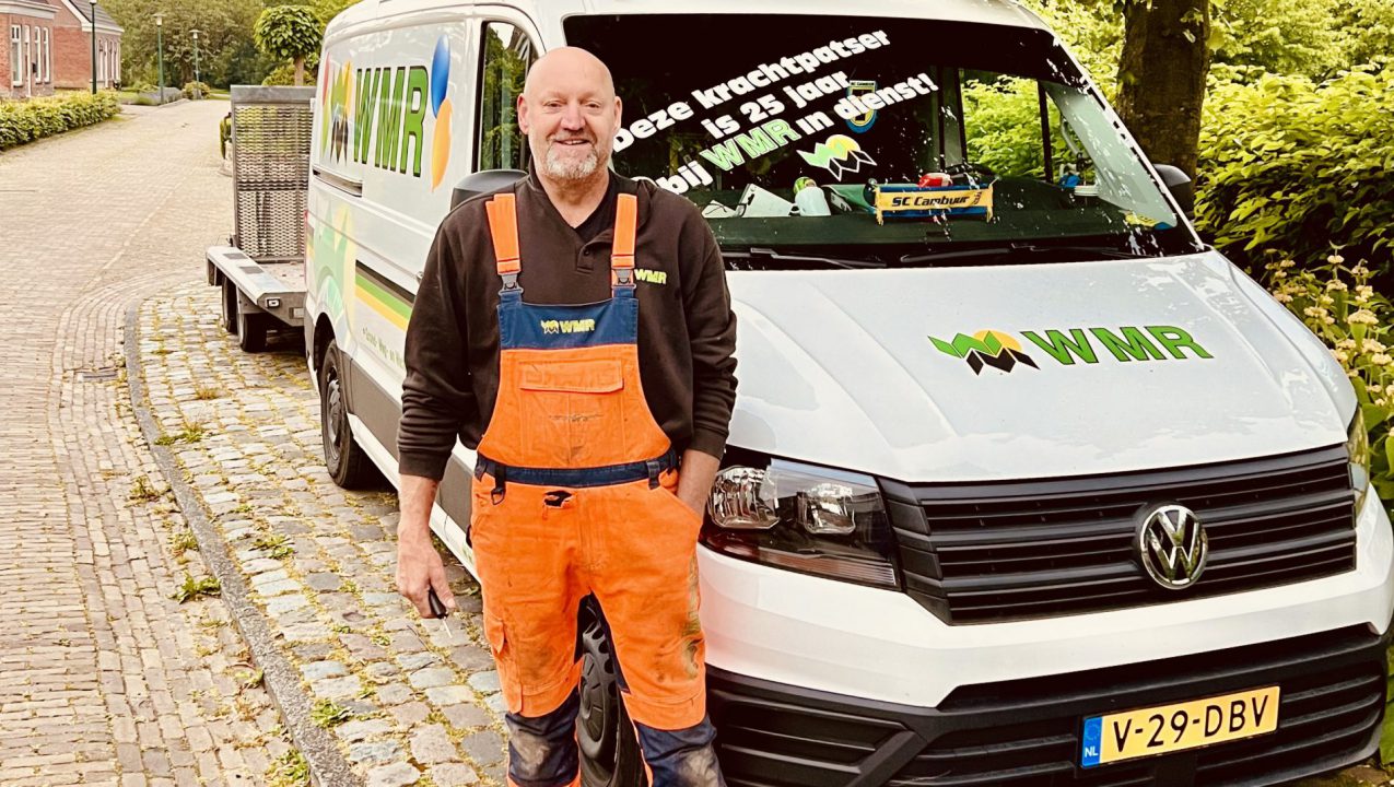 Henk Boersma viert zilveren jubileum bij WMR Rinsumageast