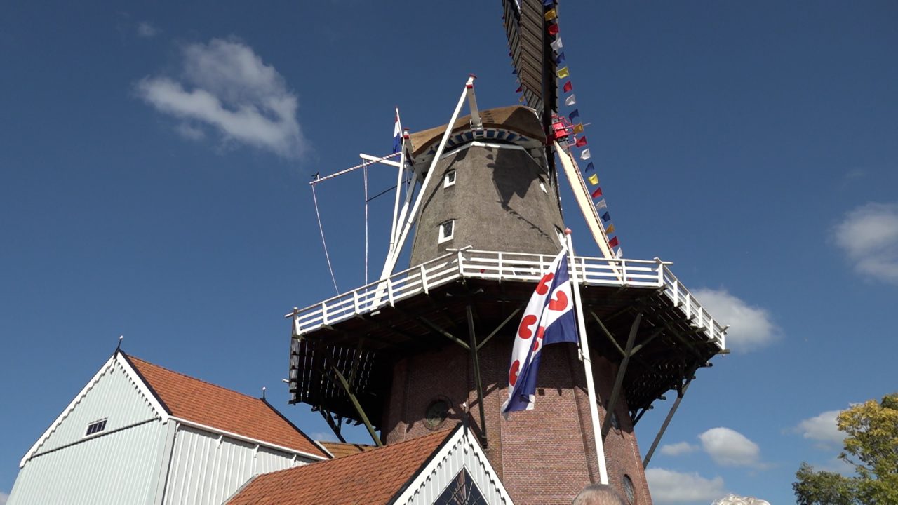 VIDEO: Heropening molen Burdaard na grote restauratie: 