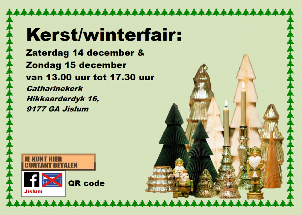 Kerst/winterfair Jislum