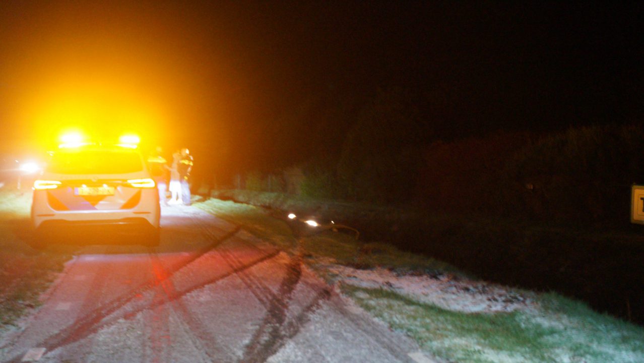 Hagelbui zorgt voor meerdere ongelukken bij Sintrale As en Kootstertille