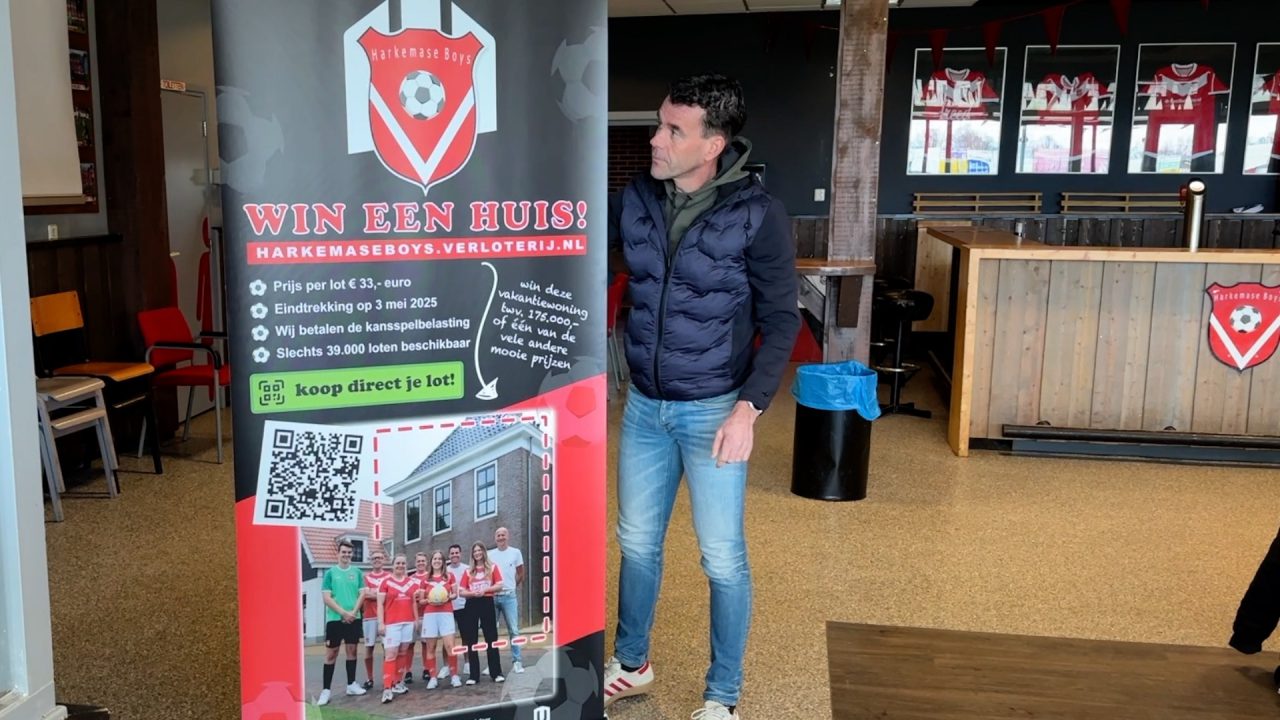VIDEO: Harkemase Boys verloot een vakantiehuis van 175.000 euro