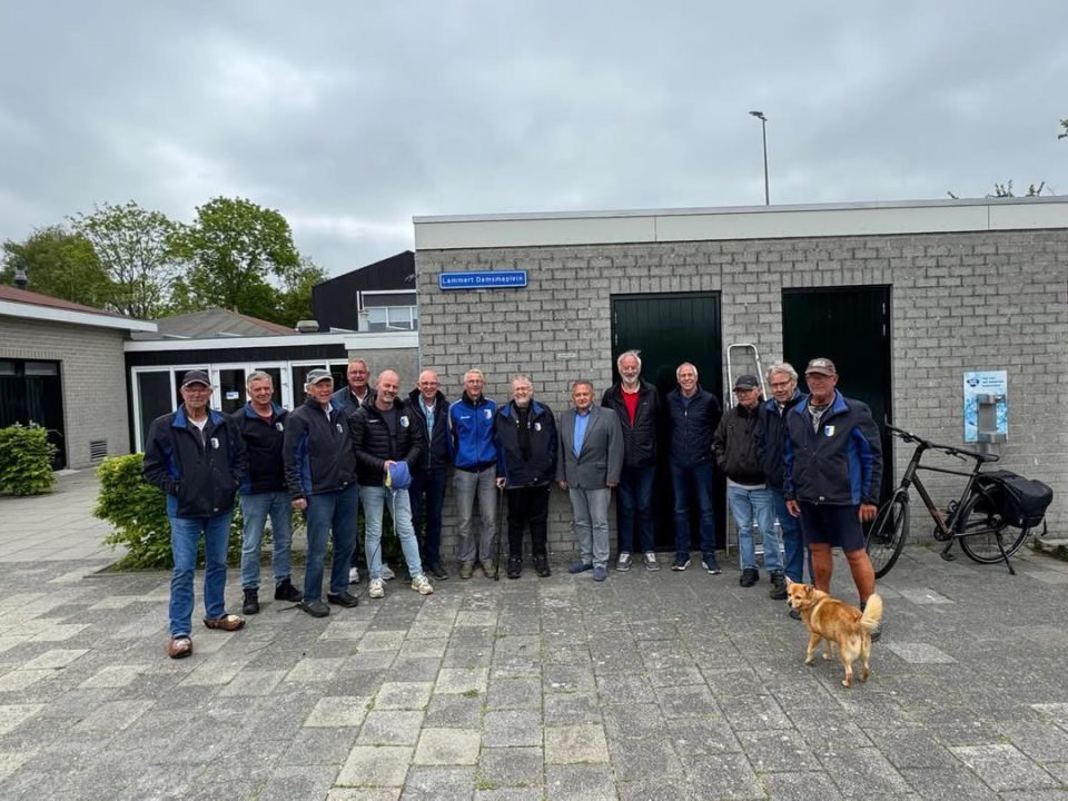 Lammert Damsmaplein officieel onthuld bij CSV Be Quick Dokkum