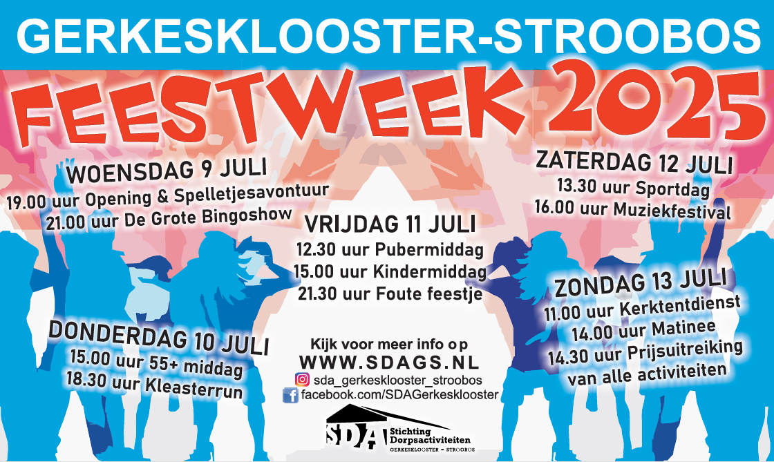 Gerkesklooster Stroobos maken zich klaar voor feestweek
