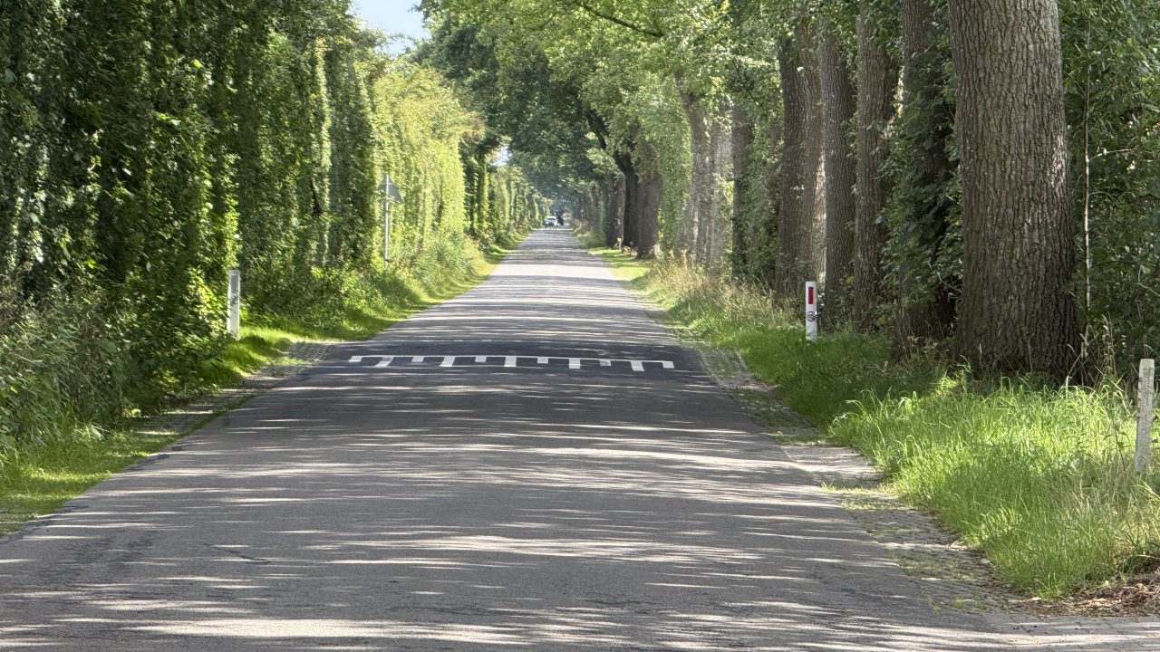 Achtkarspelen legt verkeersdrempels aan bij buurtschap Egypte