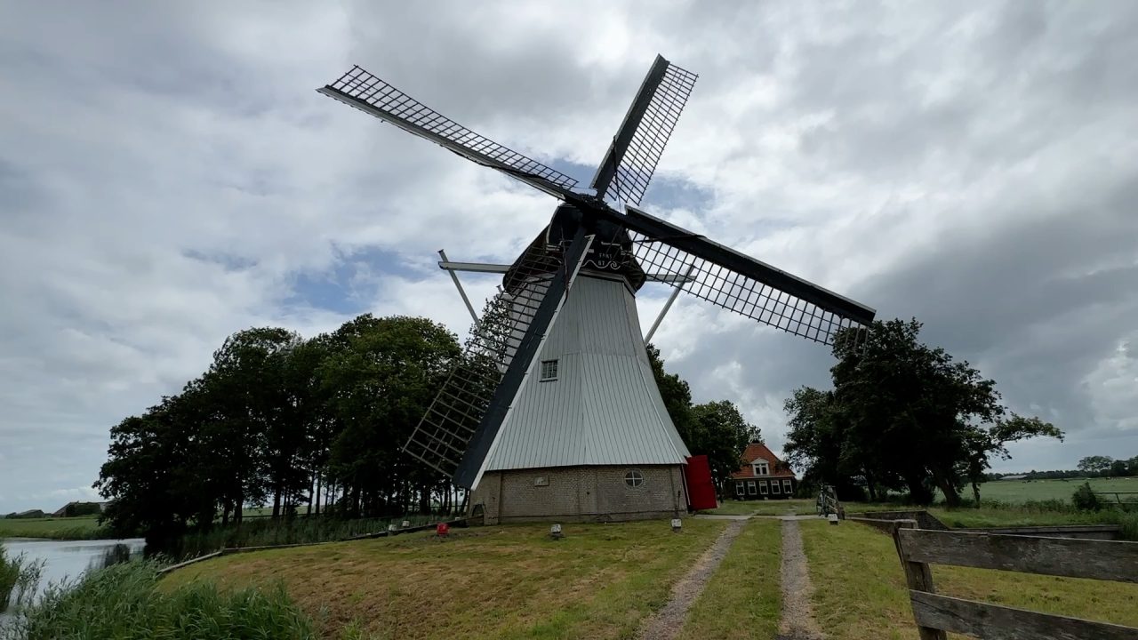 Moai Fuort 31: Een kijkje in de grootste poldermolen van Fryslân: 