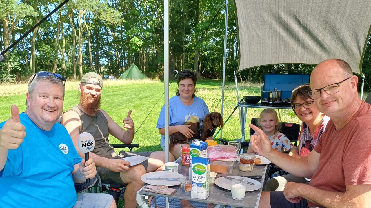 Moai Fuort 20: Mini-camping Lauwersschans: ''Ik woon hier 50 meter verderop''