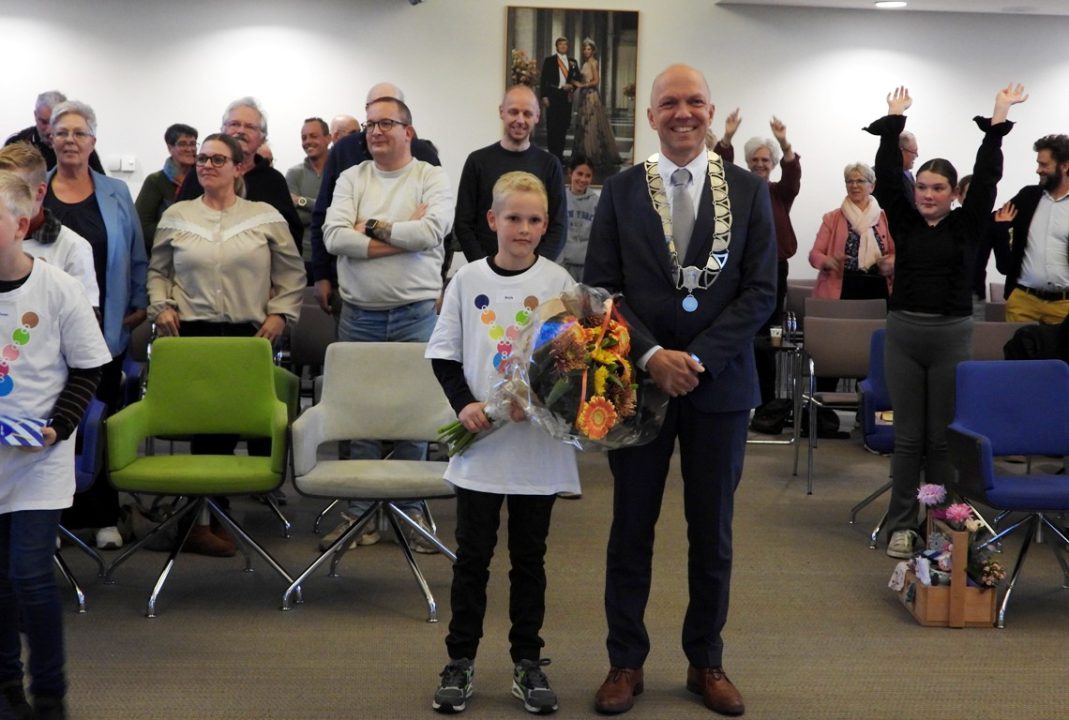 Niek van der Molen uit Buitenpost is nieuwe kinderburgemeester Achtkarspelen