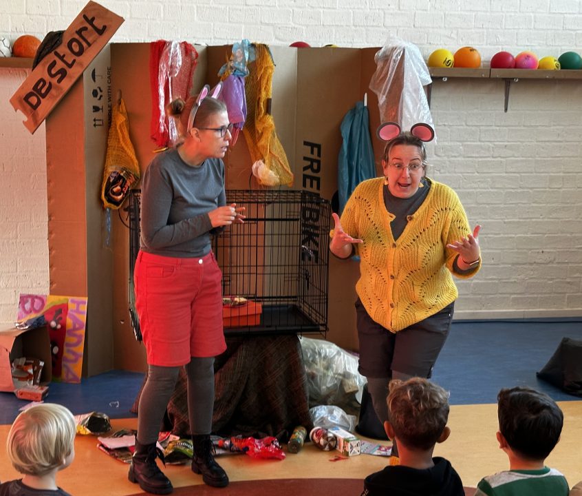 Ratjes stelen de show bij obs Op 'e Dobbe in Hallum - RTV NOF Nieuws