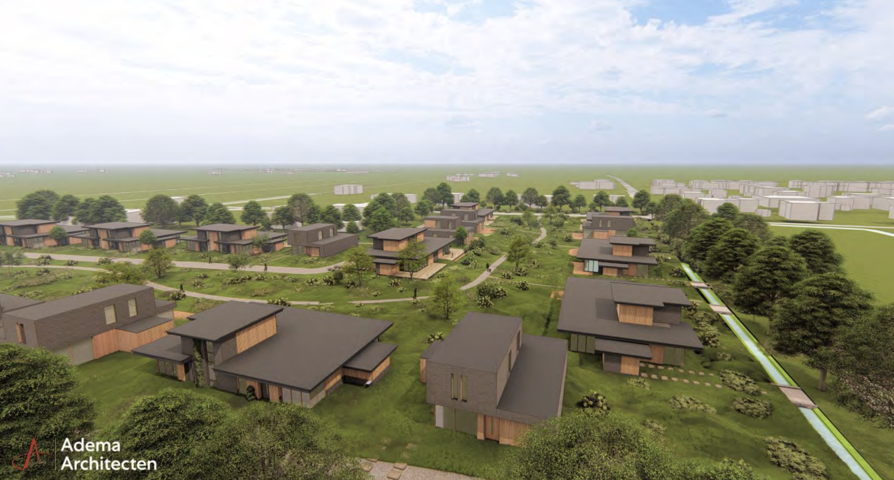 41 levensloopwoningen op plek manege in Burgum