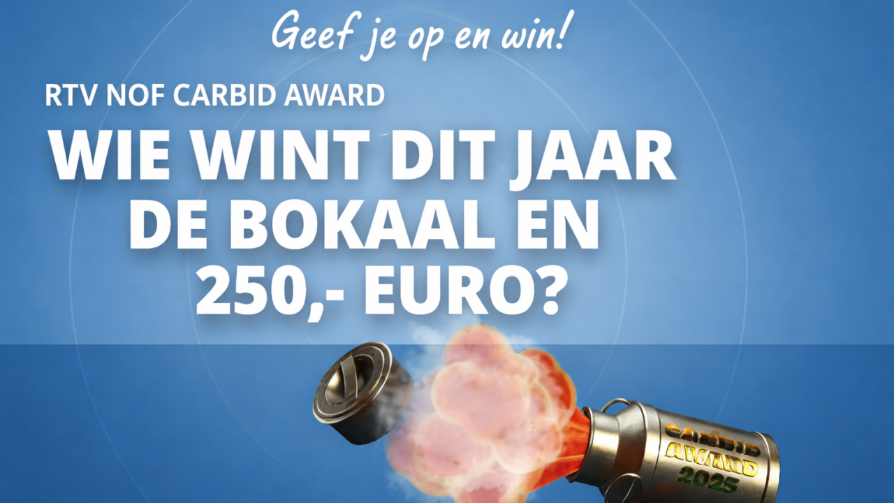 RTV NOF Carbid Award 2025 groeit, vijftien teams doen al mee, inschrijving nog open