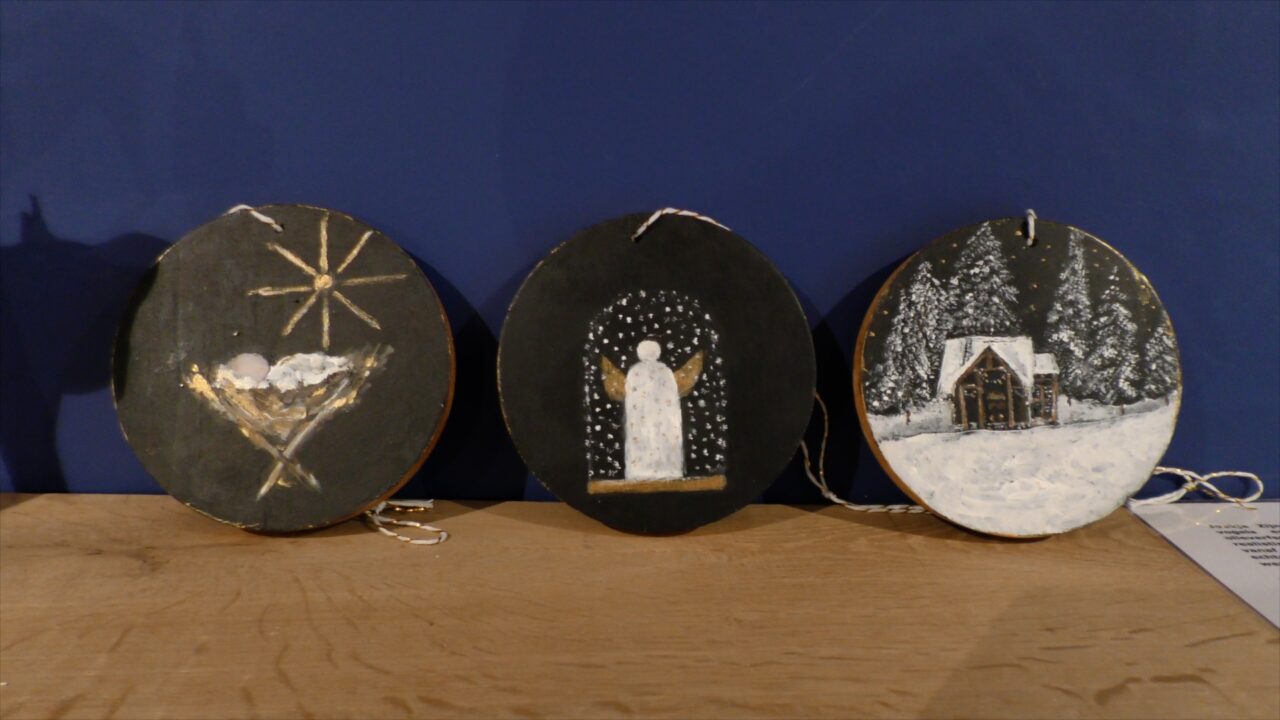 Sinterkerst expositie bij VAKwerk Burgum: 