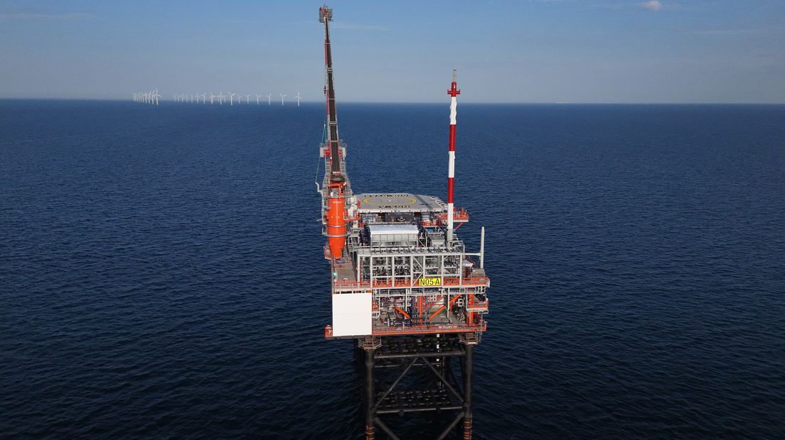 Gaswinning boven Schiermonnikoog begint