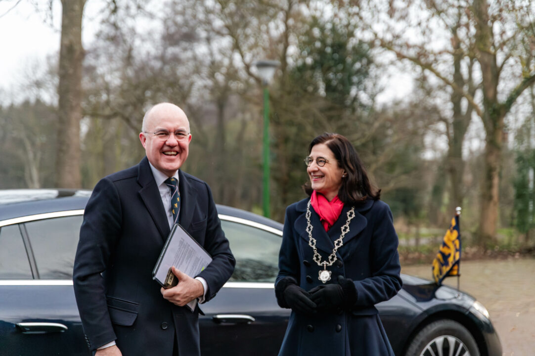 Ambtsbezoek Brok aan Dantumadiel: 