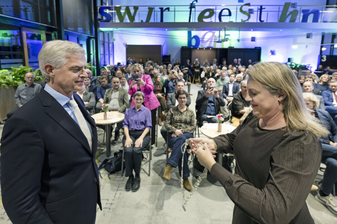 Op’e hichte: nieuwe burgemeester van Tytsjerksteradiel te gast