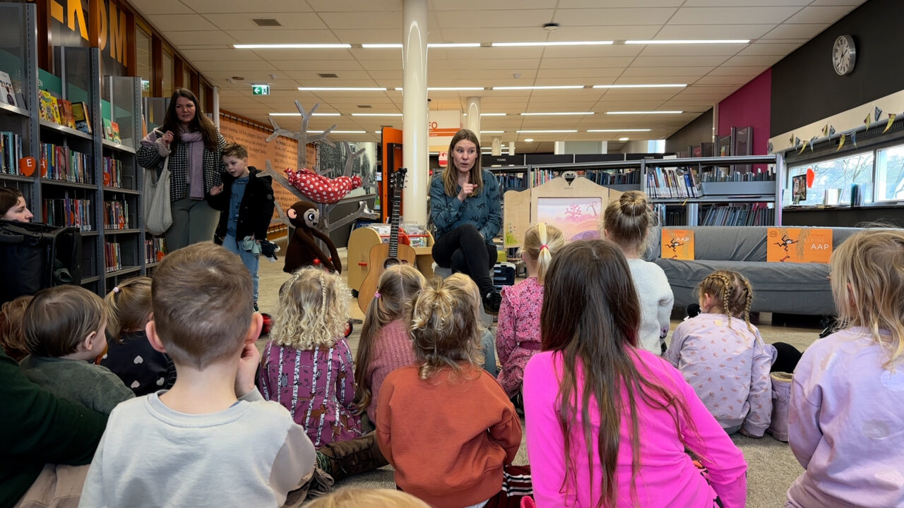 Bibliotheken vieren Nationale Voorleesdagen met activiteiten voor jonge kinderen: 