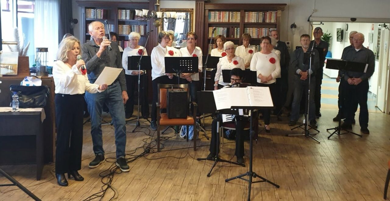 Optreden van amusementskoor Haven in Zicht in “Haersmahiem”