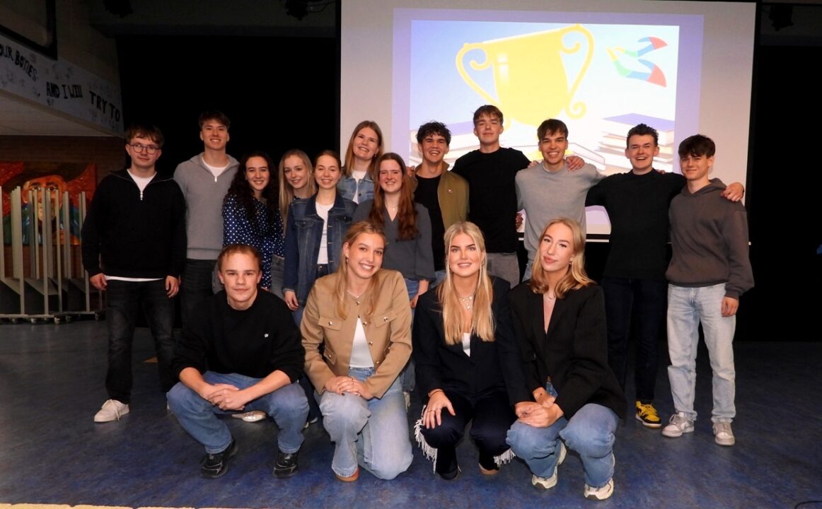 Geslaagde profielwerkstukken presentaties havo 5 en vwo 6 Lauwers College