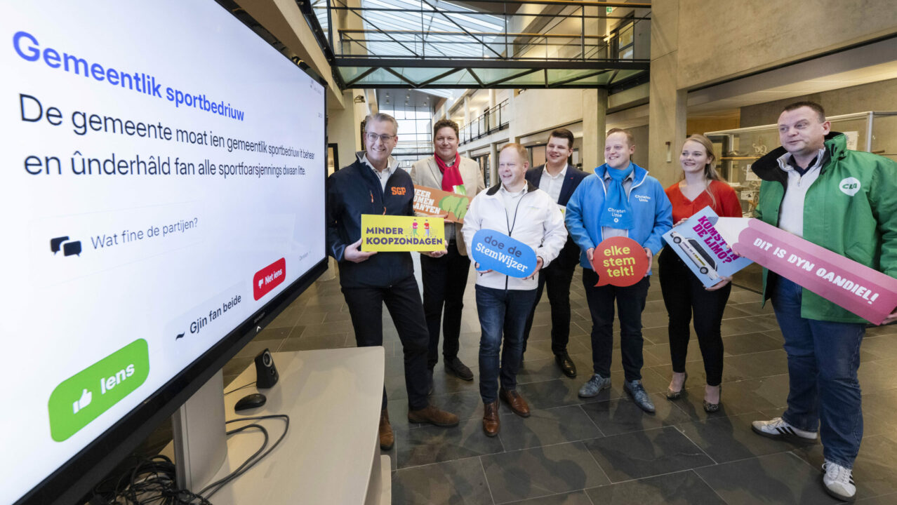 StemWijzer Dantumadiel feestelijk online gezet