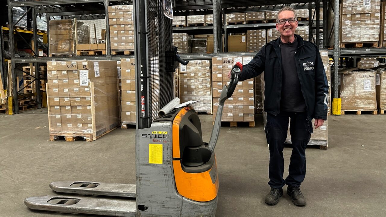 Pieter Rekker na 50 jaar bij Enitor Primo met pensioen: 