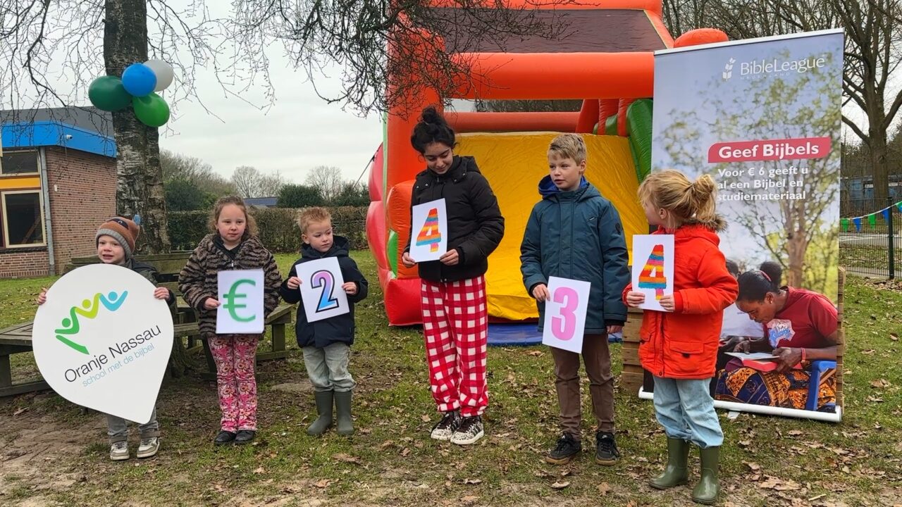 Leerlingen verzamelen 2434 euro in voor kinderen in Zuid-Afrika