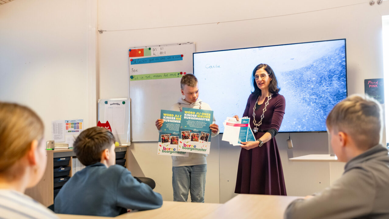 Dantumadiel zoekt opvolger voor kinderburgemeester Luuk de Bruin
