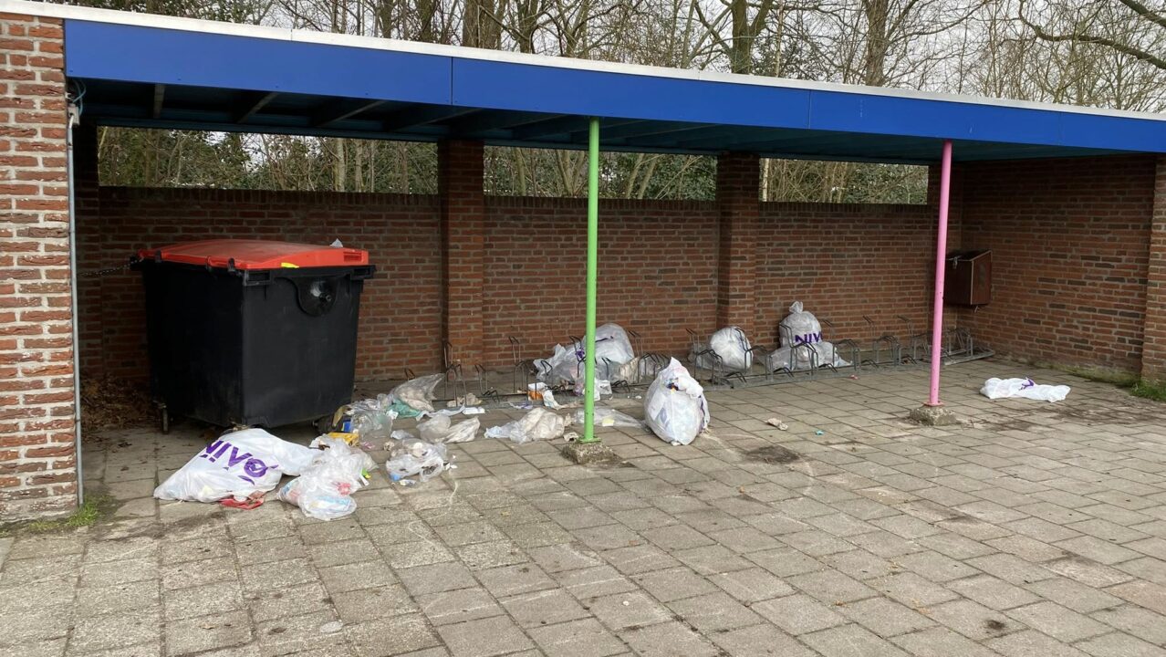 Vernielingen op schoolplein Noardburgum