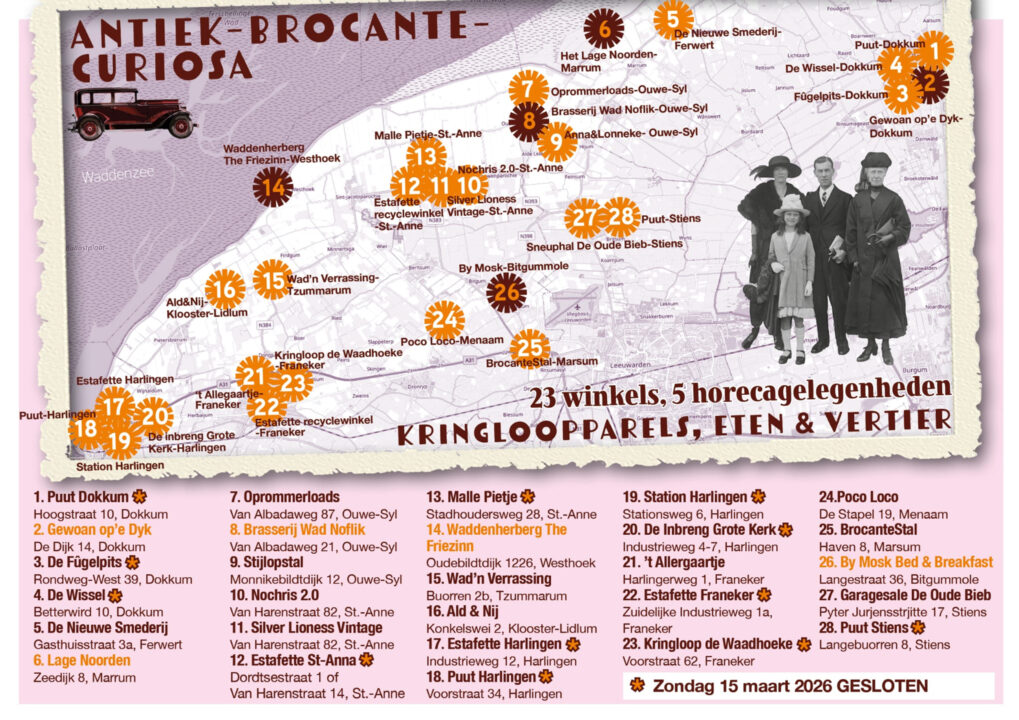 Voorjaarseditie Wad’n Strúnrûte op 13, 14 & 15 maart 2026