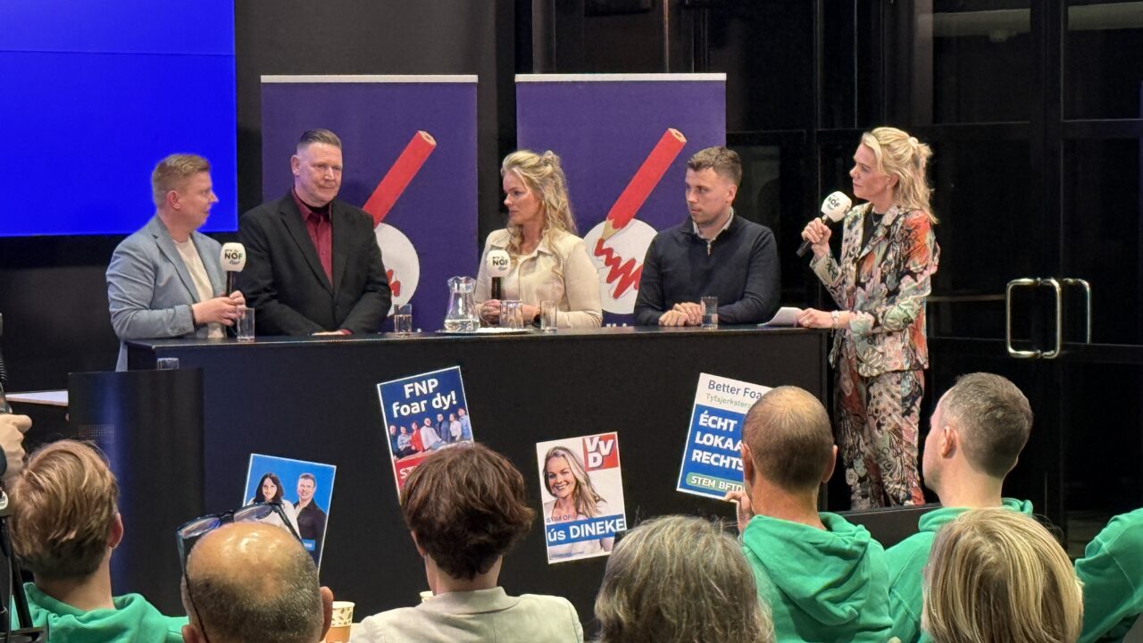 TERUGKIJKEN: Ferkiezingsfinale vanuit Burgum met lijsttrekkers Tytsjerksteradiel