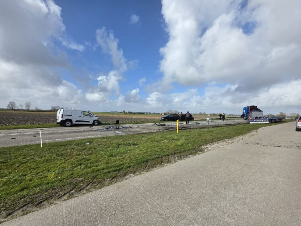 Ernstig ongeluk op N357 bij Feinsum na politieachtervolging