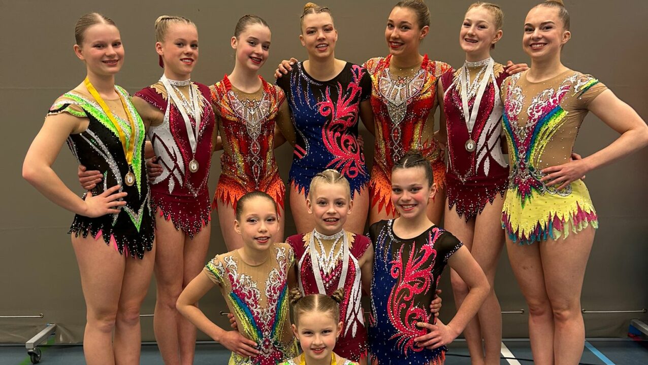 Top prestaties GYM Academy Dokkum District Kampioenschap acro
