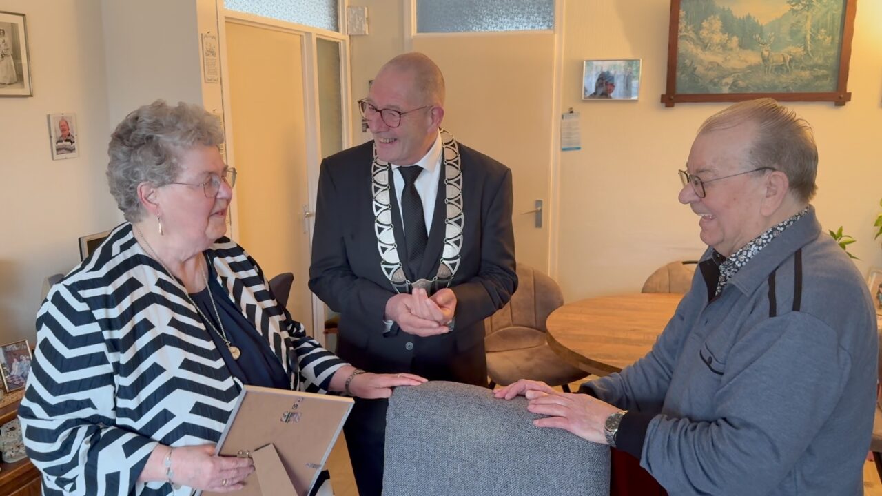 Echtpaar Gjaltema-Wiersma 60 jaar getrouwd