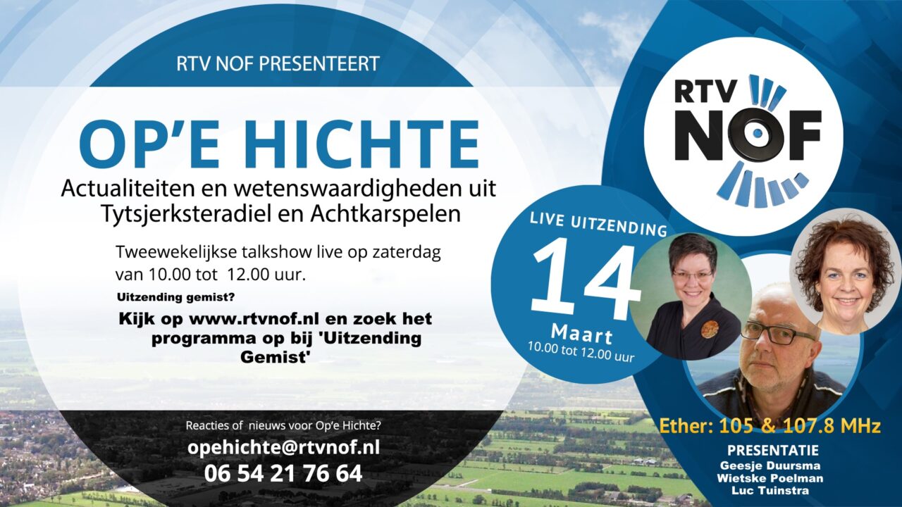 Op ’e Hichte: met sport, politiek en een bijzonder jubileum