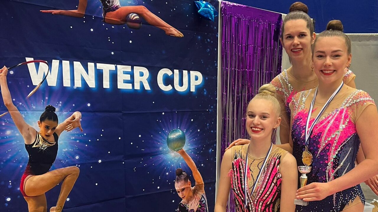 Ritmisch succes voor DFS-Burgum in België: 3 keer goud