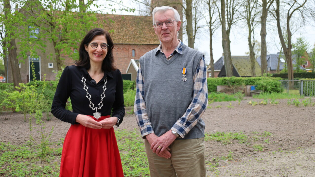 Eén Koninklijke onderscheiding in Dantumadiel, voor Kor van der Veen: 