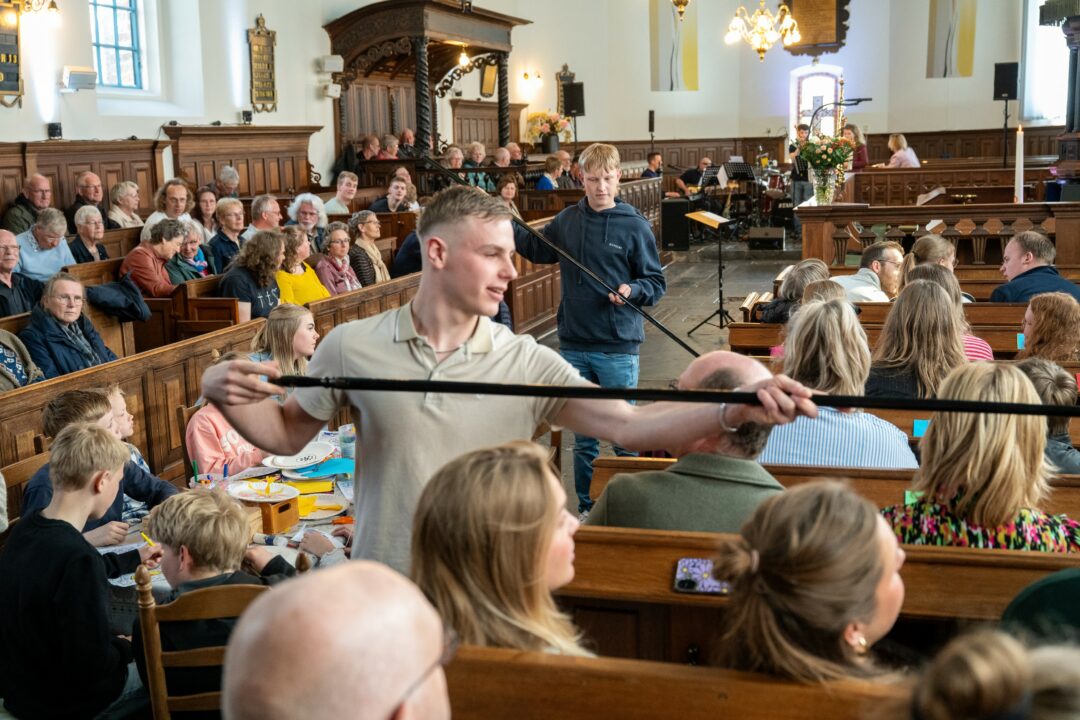 Open Deur Gezinsdienst in Ternaard bracht jong en oud samen