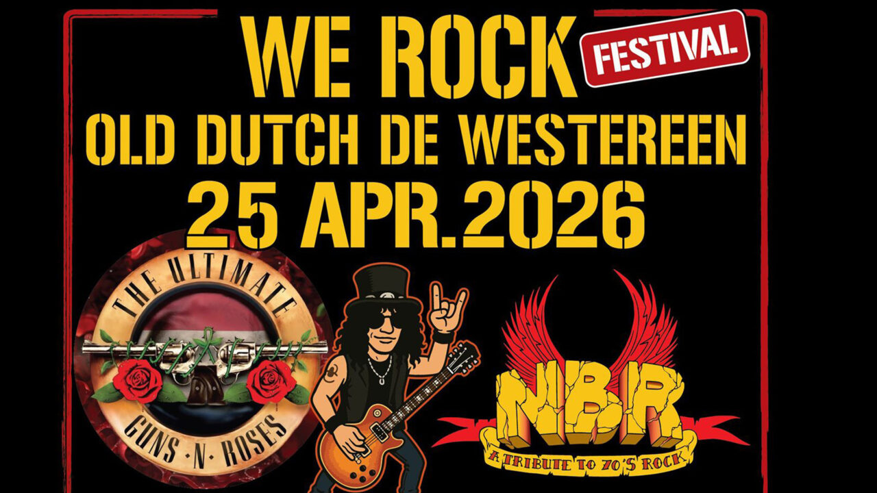 Rockklassiekers herleven in De Westereen tijdens We Rock Festival