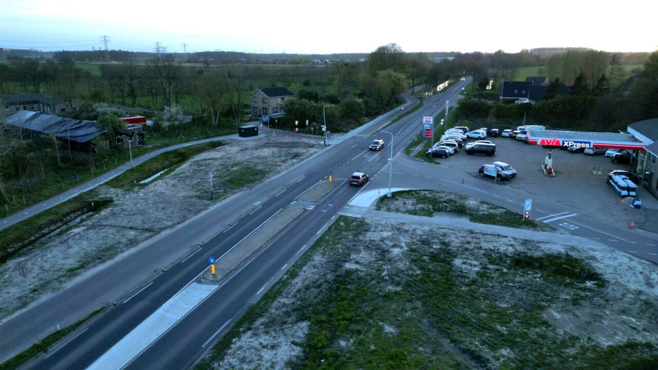 N355 gaat zeven weken dicht vanaf 26 mei voor nieuwe ovale rotonde