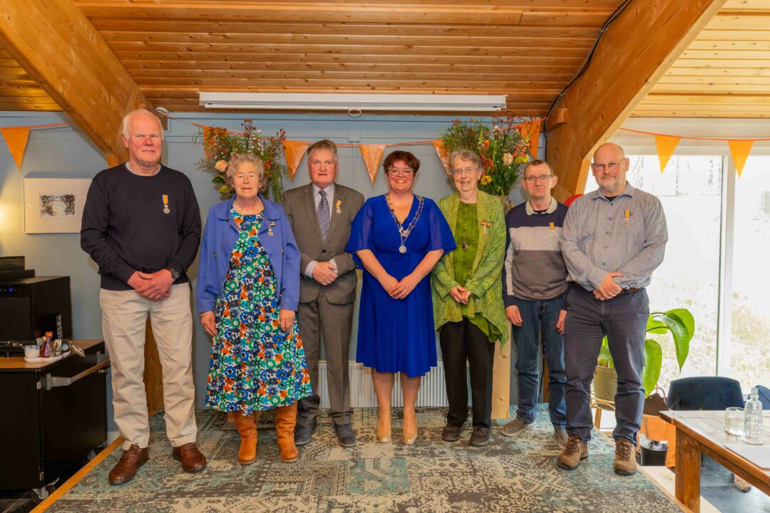 Zes koninklijke onderscheidingen op Ameland