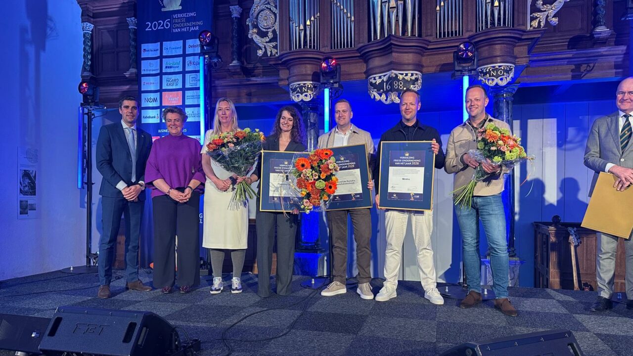 Damstra haalt finale Friese Onderneming van het Jaar, titel naar Miedema Groep