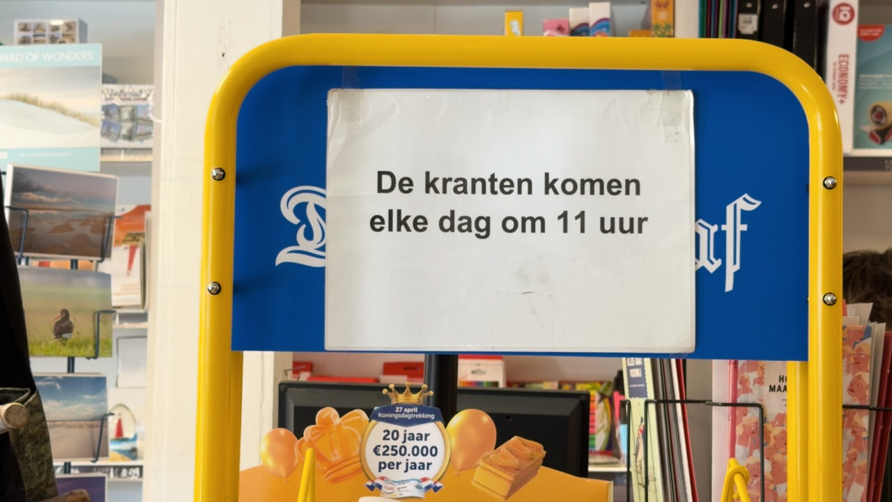 Boekhandel Kolstein in gesprek met Mediahuis over krantenbezorging Schiermonnikoog