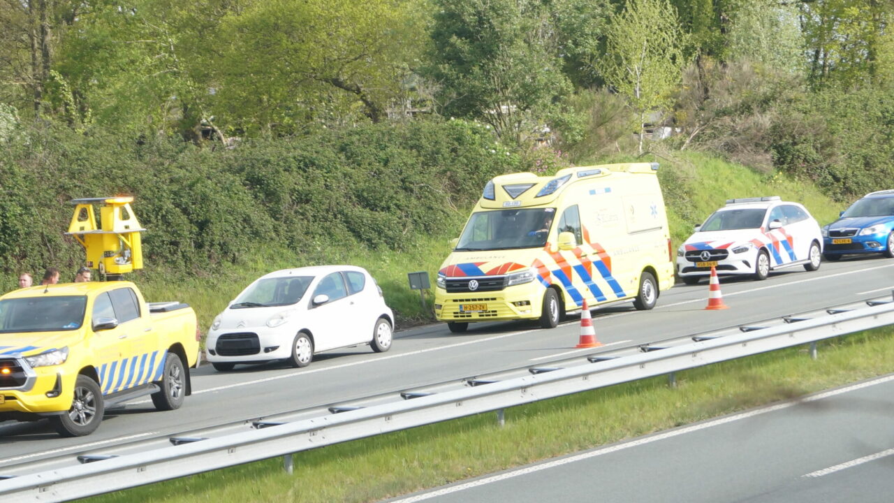 Aanrijding op Sintrale As nabij Noardburgum