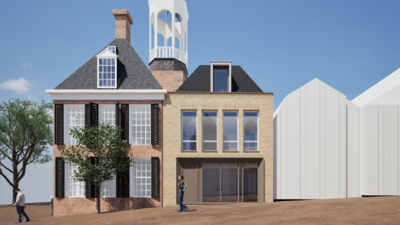 Zo moet het moderne gemeentehuis in Dokkum eruit gaan zien