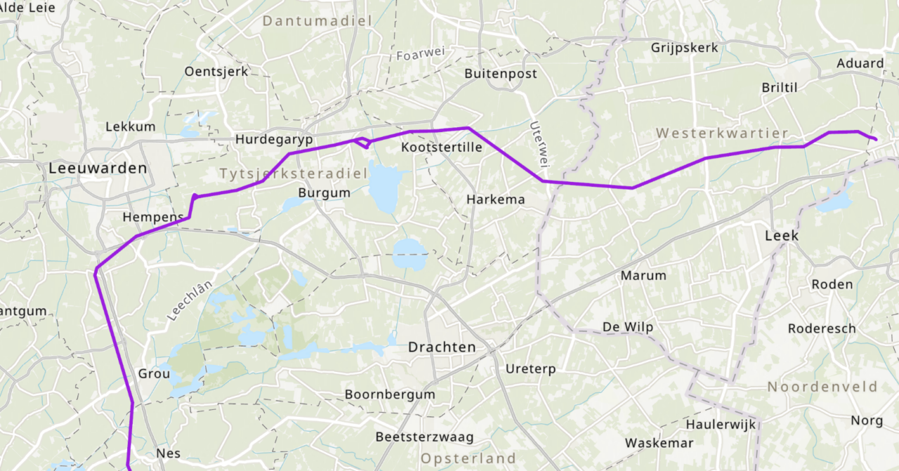 Nieuwe stroomverbinding door Achtkarspelen en Tytsjerksteradiel