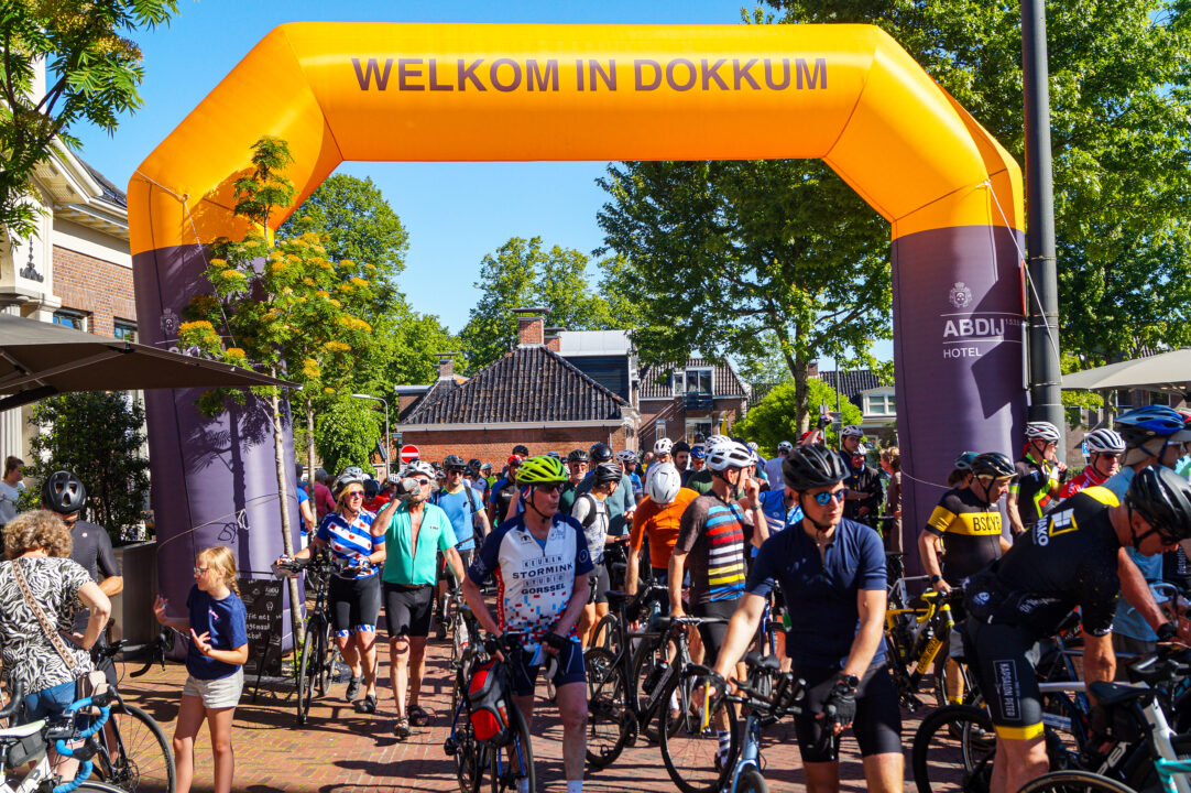 Doorkomst Fietselfstedentocht door Noardeast-Fryslân