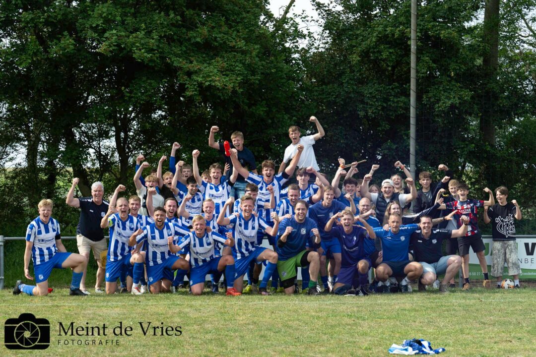 Hoofdmacht SC Veenwouden een stap dichter bij promotie naar 4e klasse