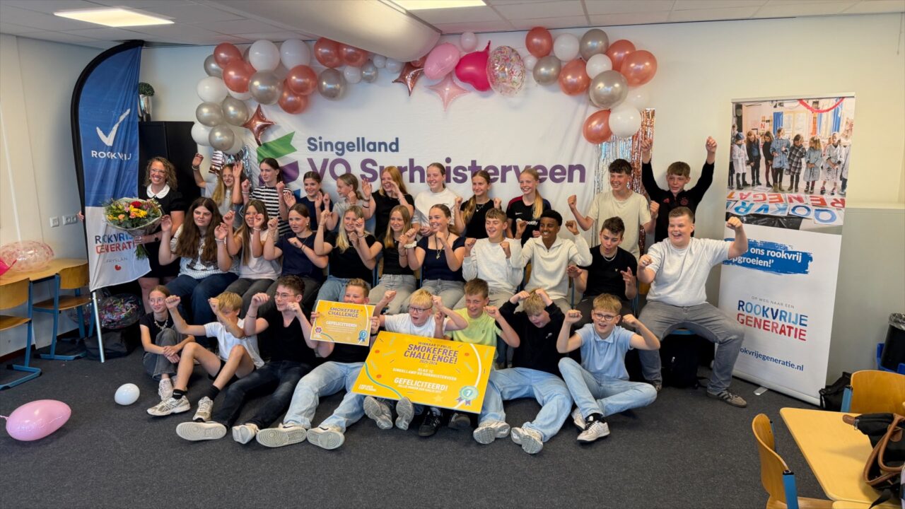 VO Surhuisterveen wint landelijke Smoke Free Challenge