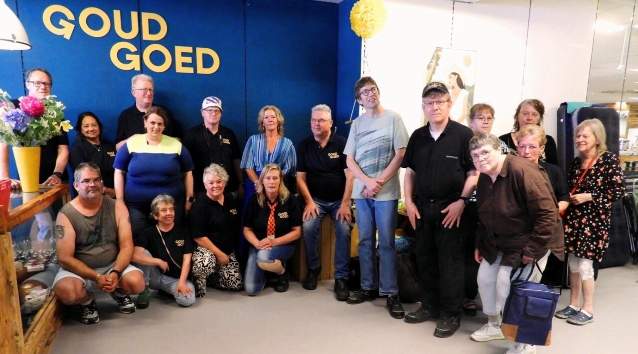 Nieuwe naam voor Raderwerk in Kollum en Buitenpost: GoudGoed feestelijk geopend