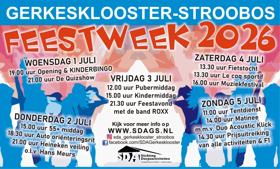 Gerkesklooster Stroobos maakt zich klaar voor de feestweek