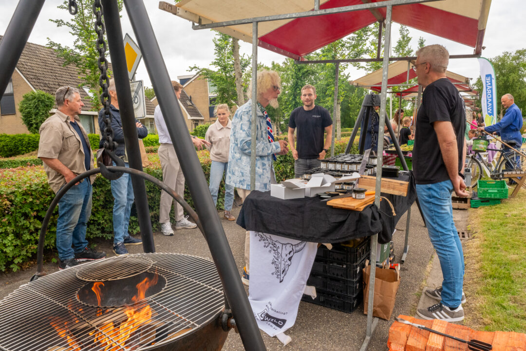 Nieuwsgierige Streekmarkt in Ternaard