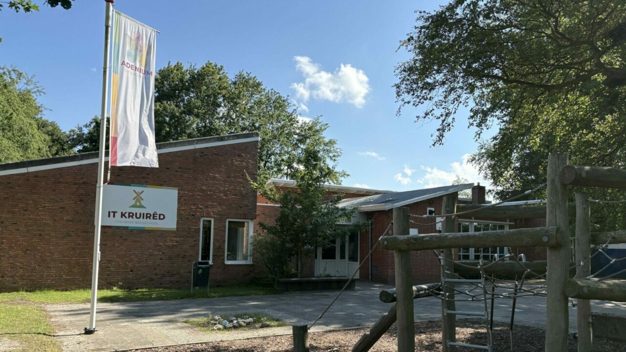 Na 140 jaar valt het doek definitief voor basisschool It Kruirêd in Mûnein
